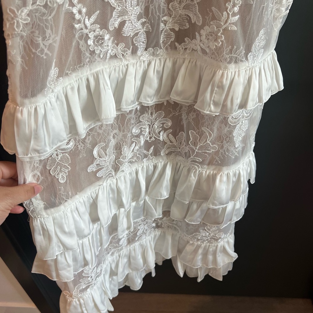 V. Chapman The Cassia Maxi Dress in White Size 0 NEW! New with tags! - Picture 13 of 13